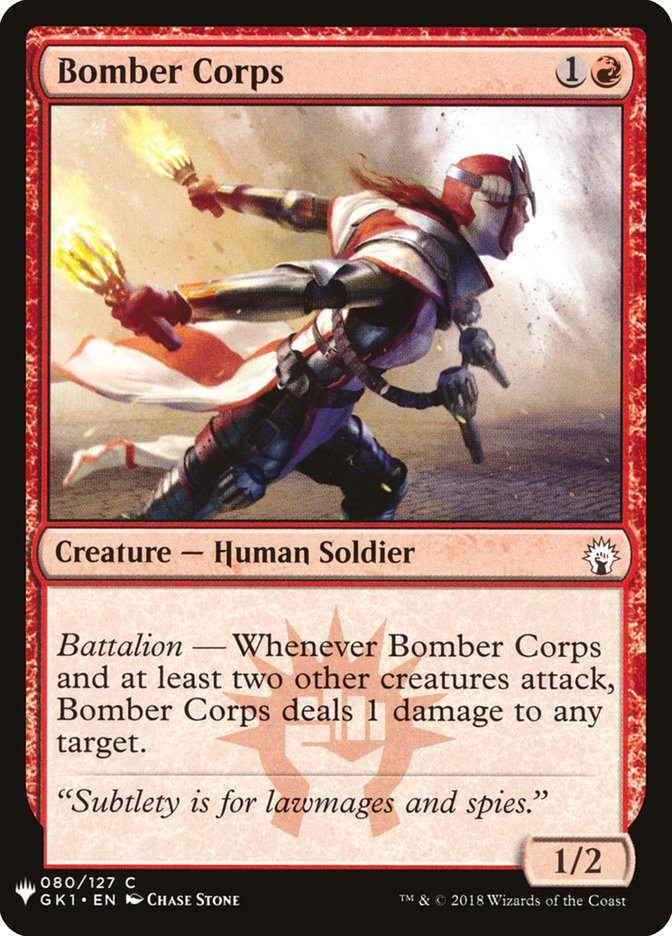 Bomber Corps [Mystery Booster] | Exor Games New Glasgow