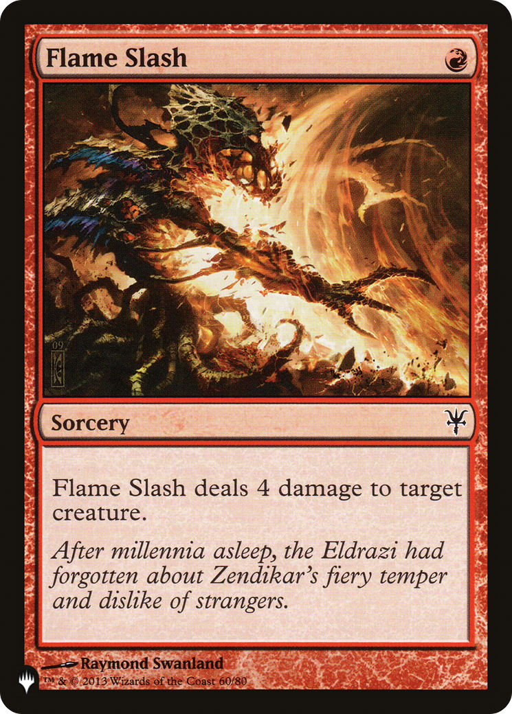 Flame Slash [The List Reprints] | Exor Games New Glasgow