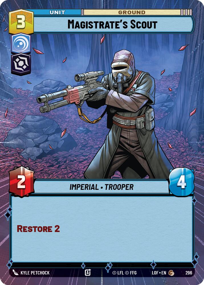 Magistrate's Scout (296) (Hyperspace) (296) [Legends of the Force] | Exor Games New Glasgow