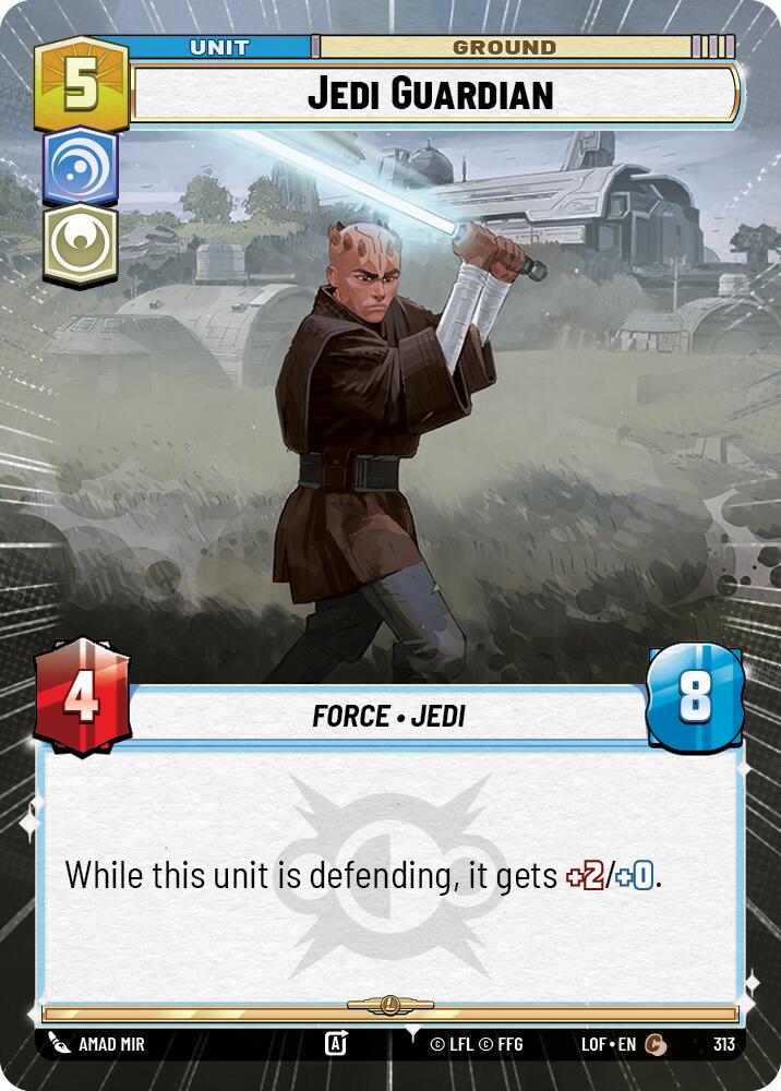 Jedi Guardian (313) (Hyperspace) (313) [Legends of the Force] | Exor Games New Glasgow