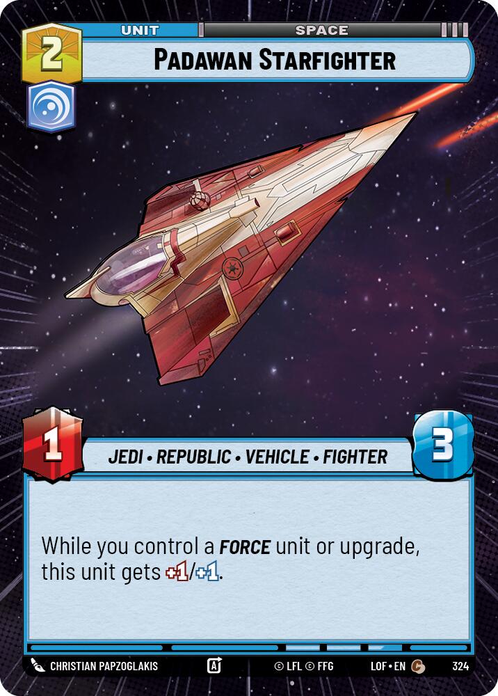 Padawan Starfighter (324) (Hyperspace) (324) [Legends of the Force] | Exor Games New Glasgow