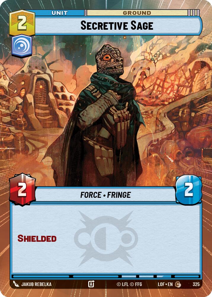 Secretive Sage (325) (Hyperspace) (325) [Legends of the Force] | Exor Games New Glasgow