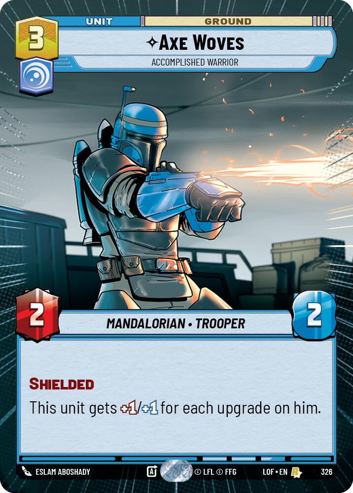 Axe Woves - Accomplished Warrior (326) (Hyperspace) (326) [Legends of the Force] | Exor Games New Glasgow