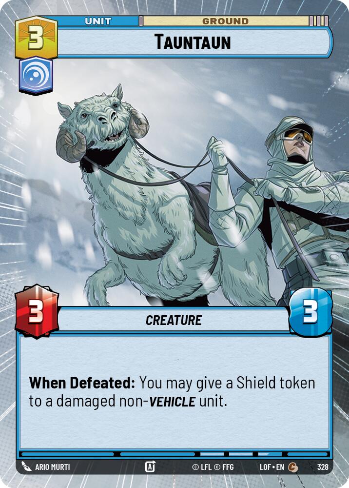 Tauntaun (328) (Hyperspace) (328) [Legends of the Force] | Exor Games New Glasgow