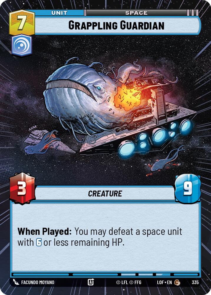 Grappling Guardian (335) (Hyperspace) (335) [Legends of the Force] | Exor Games New Glasgow