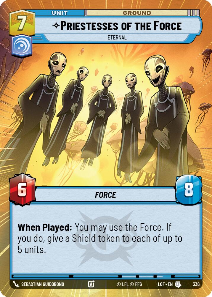 Priestesses of the Force - Eternal (336) (Hyperspace) (336) [Legends of the Force] | Exor Games New Glasgow