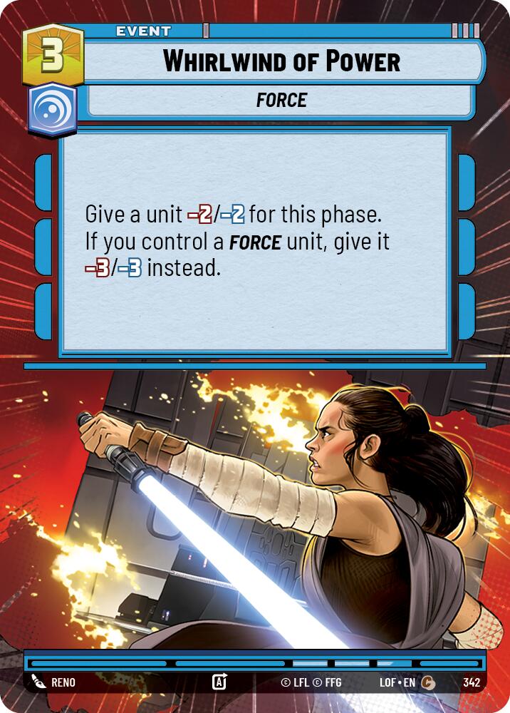 Whirlwind of Power (342) (Hyperspace) (342) [Legends of the Force] | Exor Games New Glasgow