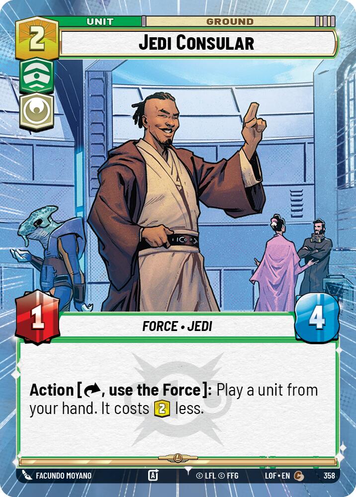 Jedi Consular (358) (Hyperspace) (358) [Legends of the Force] | Exor Games New Glasgow