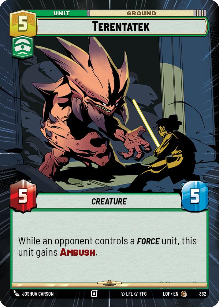 Terentatek (382) (Hyperspace) (382) [Legends of the Force] | Exor Games New Glasgow