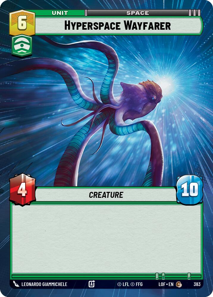 Hyperspace Wayfarer (383) (Hyperspace) (383) [Legends of the Force] | Exor Games New Glasgow