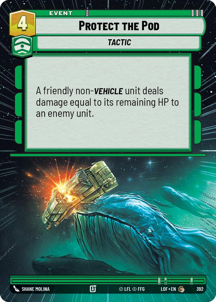 Protect the Pod (392) (Hyperspace) (392) [Legends of the Force] | Exor Games New Glasgow