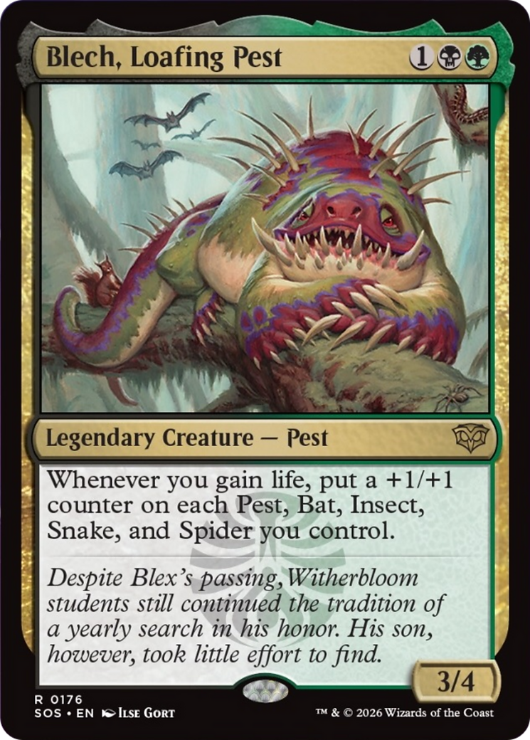 Blech, Loafing Pest [Secrets of Strixhaven] | Exor Games New Glasgow