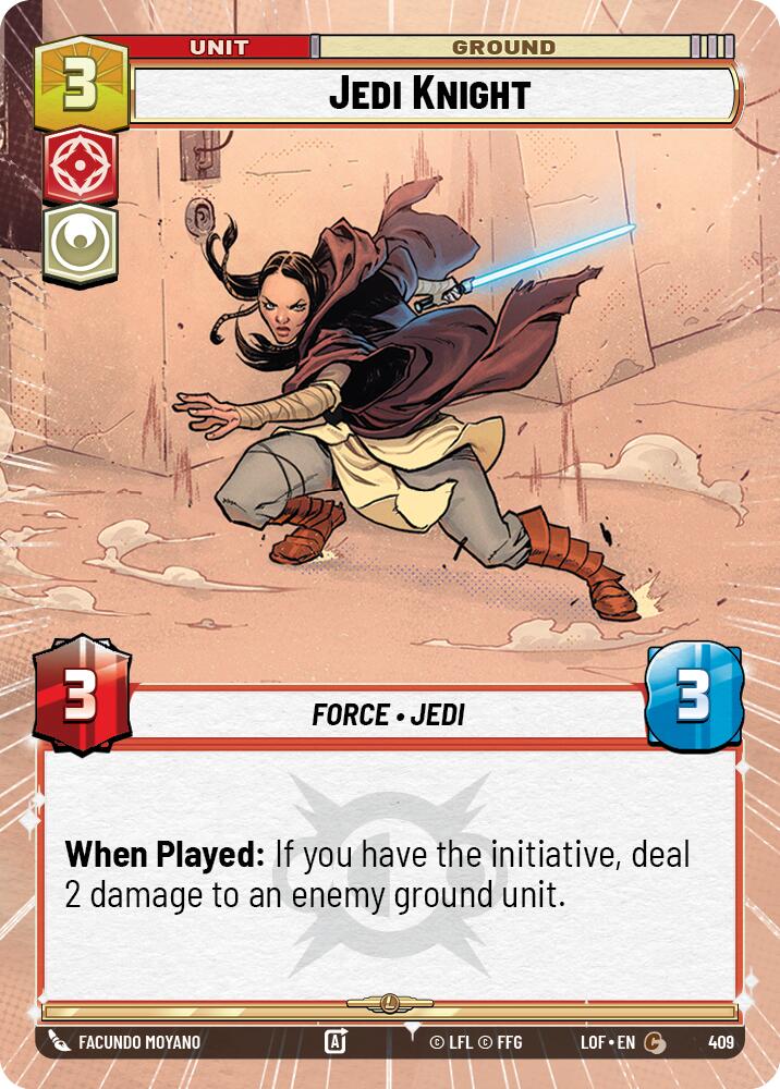 Jedi Knight (409) (Hyperspace) (409) [Legends of the Force] | Exor Games New Glasgow