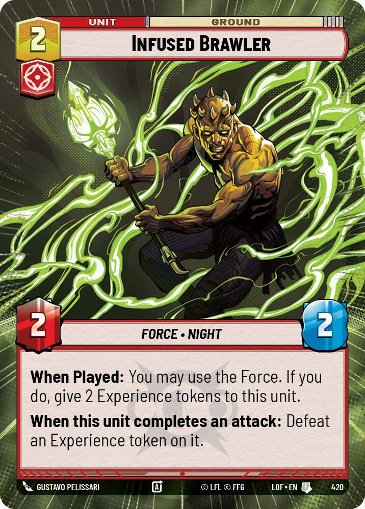 Infused Brawler (420) (Hyperspace) (420) [Legends of the Force] | Exor Games New Glasgow