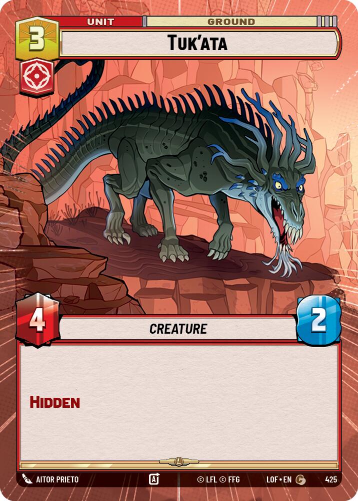 Tuk'ata (425) (Hyperspace) (425) [Legends of the Force] | Exor Games New Glasgow