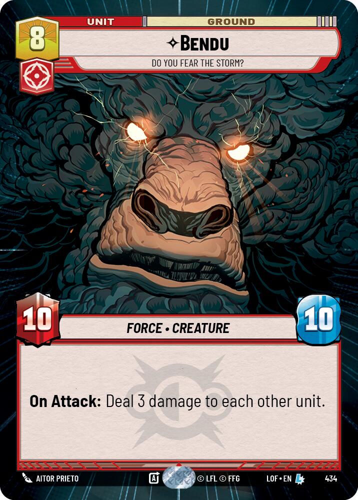 Bendu - Do You Fear the Storm? (434) (Hyperspace) (434) [Legends of the Force] | Exor Games New Glasgow