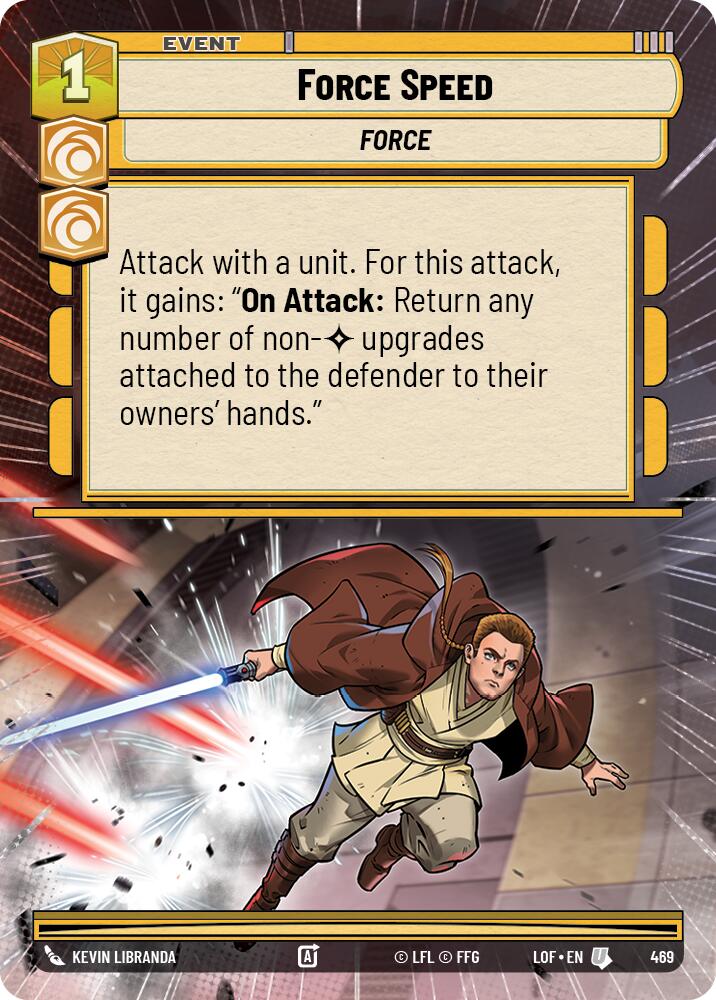 Force Speed (469) (Hyperspace) (469) [Legends of the Force] | Exor Games New Glasgow