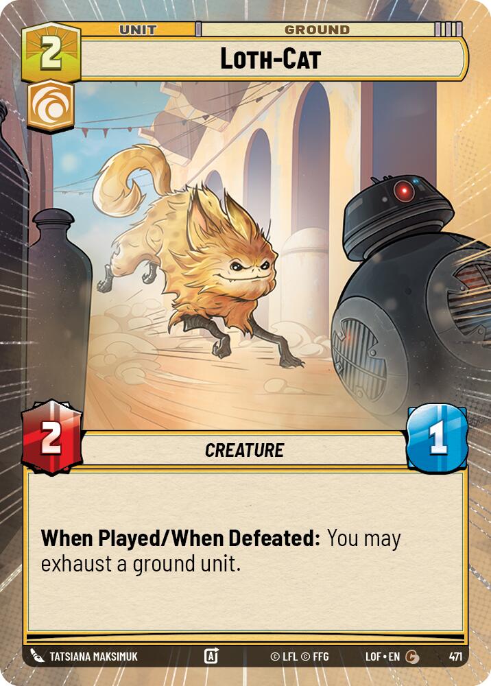 Loth-Cat (471) (Hyperspace) (471) [Legends of the Force] | Exor Games New Glasgow