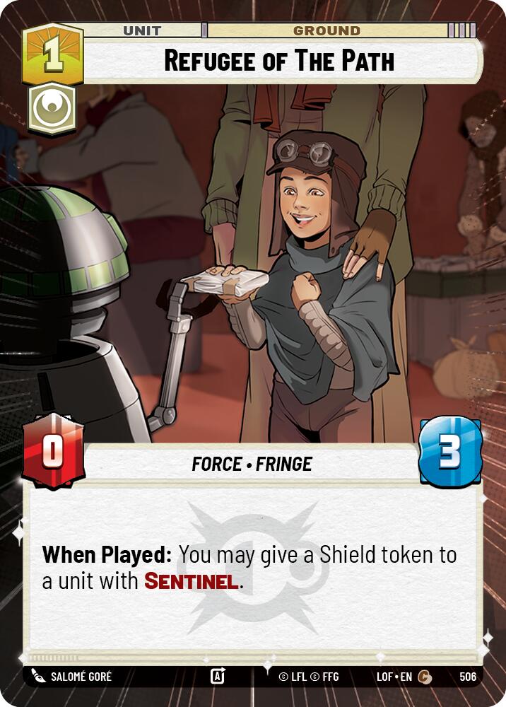 Refugee of The Path (506) (Hyperspace) (506) [Legends of the Force] | Exor Games New Glasgow