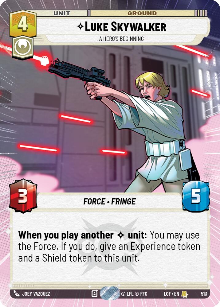Luke Skywalker - A Hero's Beginning (513) (Hyperspace) (513) [Legends of the Force] | Exor Games New Glasgow