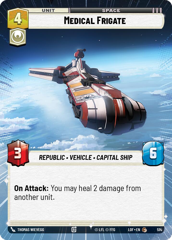 Medical Frigate (514) (Hyperspace) (514) [Legends of the Force] | Exor Games New Glasgow