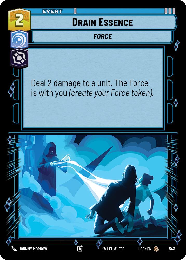 Drain Essence (543) (Foil) (543) [Legends of the Force] | Exor Games New Glasgow