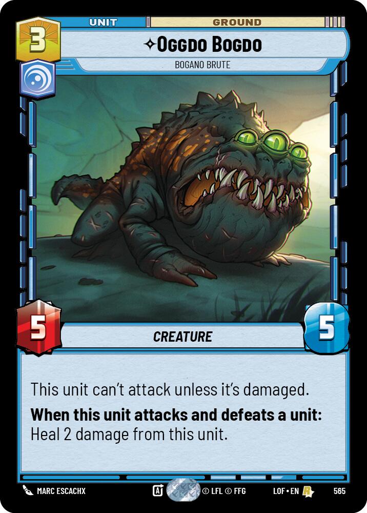 Oggdo Bogdo - Bogano Brute (565) (Foil) (565) [Legends of the Force] | Exor Games New Glasgow