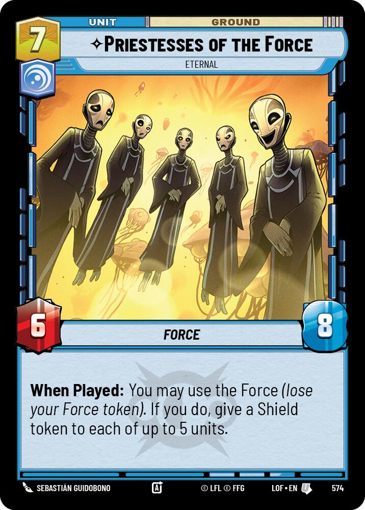 Priestesses of the Force - Eternal (574) (Foil) (574) [Legends of the Force] | Exor Games New Glasgow
