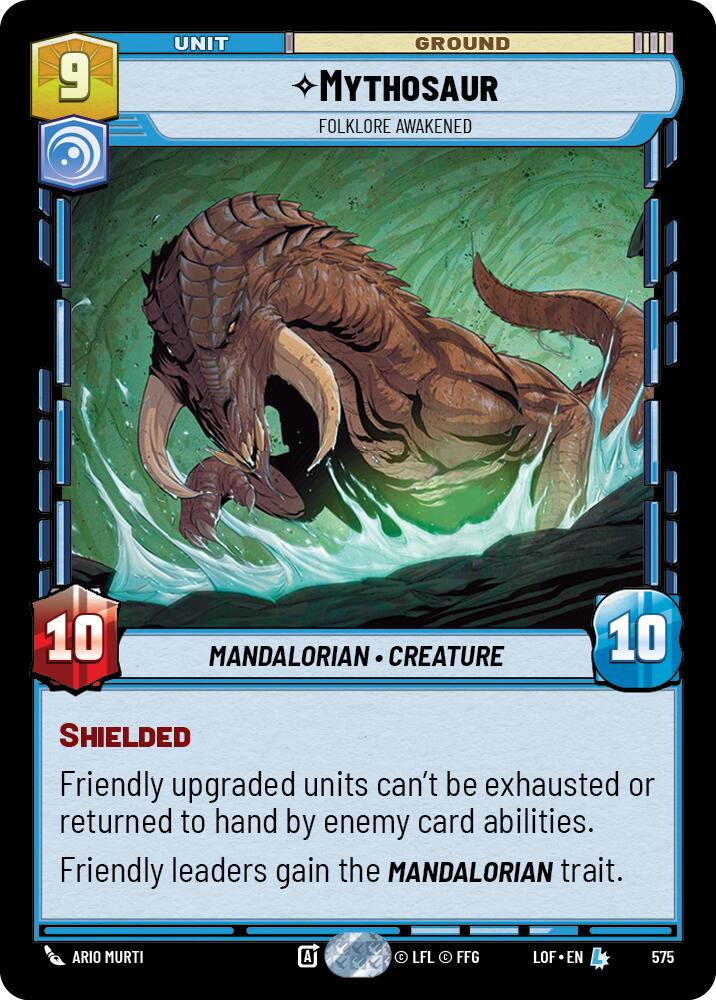 Mythosaur - Folklore Awakened (575) (Foil) (575) [Legends of the Force] | Exor Games New Glasgow