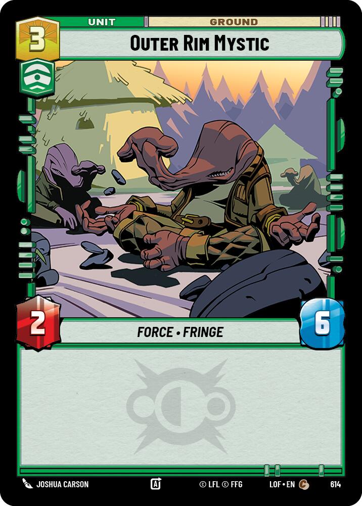 Outer Rim Mystic (614) (Foil) (614) [Legends of the Force] | Exor Games New Glasgow
