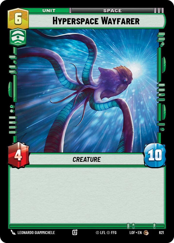 Hyperspace Wayfarer (621) (Foil) (621) [Legends of the Force] | Exor Games New Glasgow