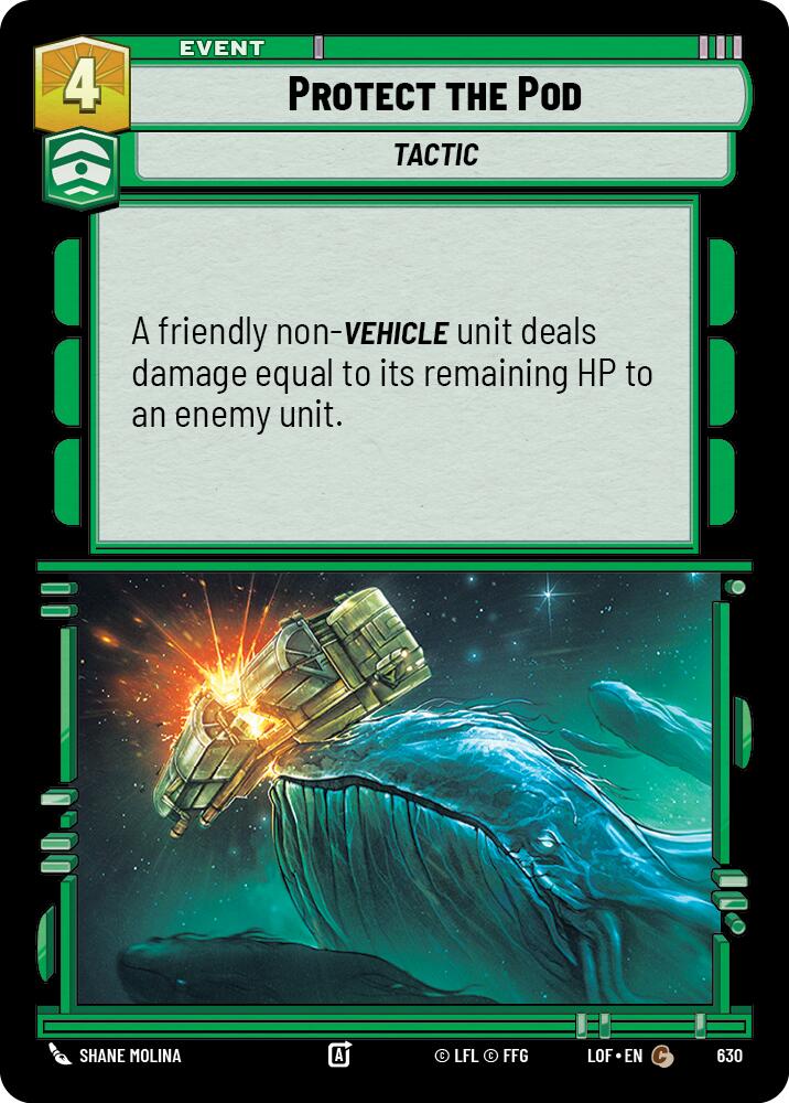 Protect the Pod (630) (Foil) (630) [Legends of the Force] | Exor Games New Glasgow