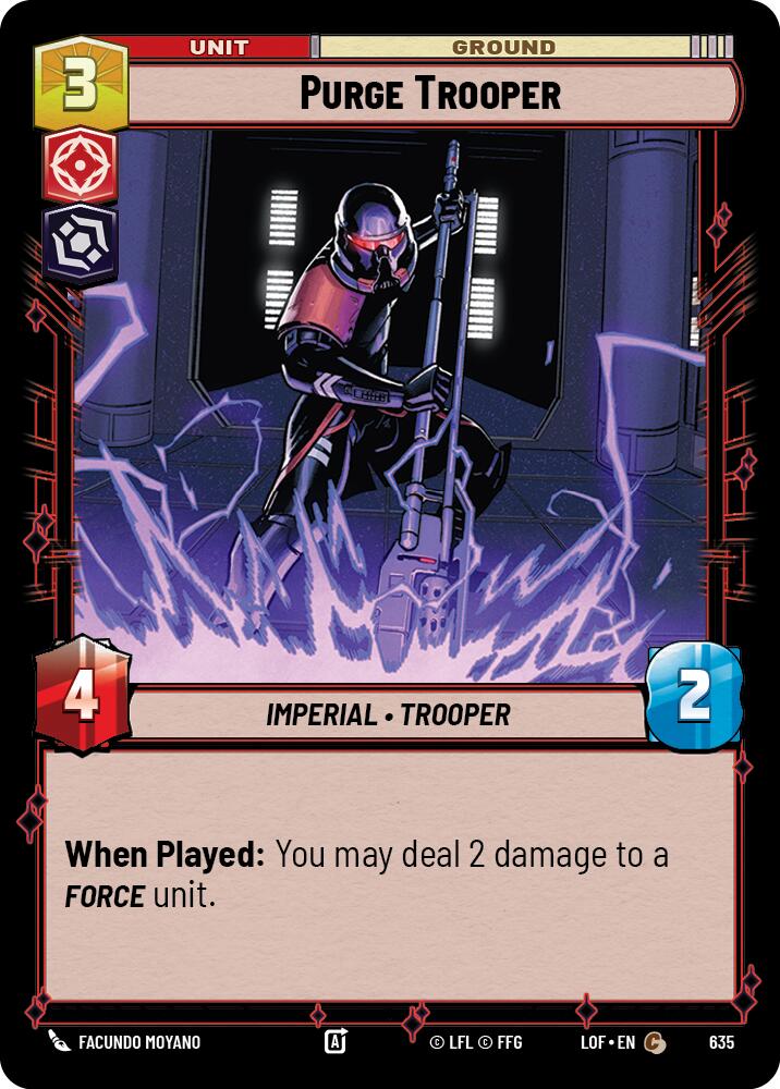 Purge Trooper (635) (Foil) (635) [Legends of the Force] | Exor Games New Glasgow