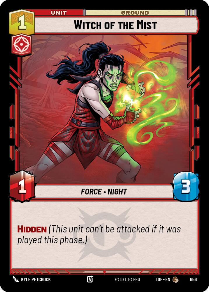 Witch of the Mist (656) (Foil) (656) [Legends of the Force] | Exor Games New Glasgow