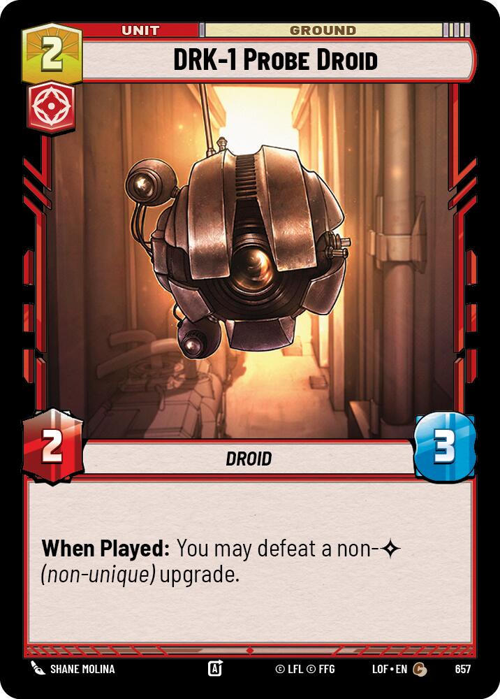 DRK-1 Probe Droid (657) (Foil) (657) [Legends of the Force] | Exor Games New Glasgow