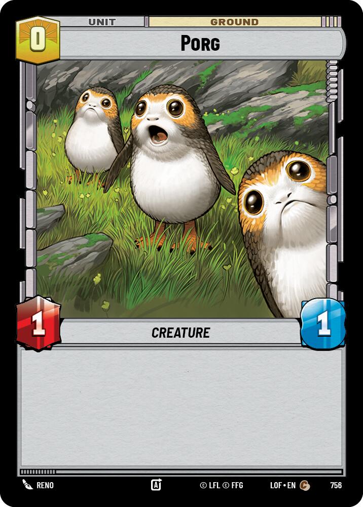 Porg (756) (Foil) (756) [Legends of the Force] | Exor Games New Glasgow