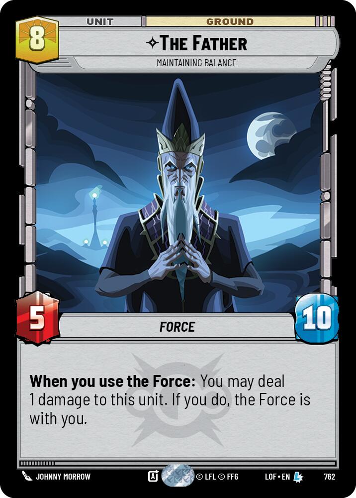 The Father - Maintaining Balance (762) (Foil) (762) [Legends of the Force] | Exor Games New Glasgow