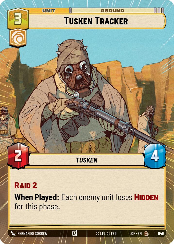 Tusken Tracker (949) (Hyperspace Foil) (949) [Legends of the Force] | Exor Games New Glasgow