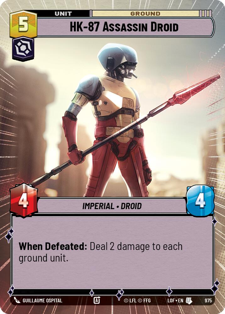HK-87 Assassin Droid (975) (Hyperspace Foil) (975) [Legends of the Force] | Exor Games New Glasgow