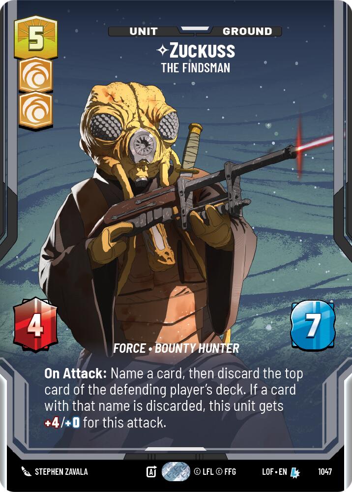 Zuckuss - The Findsman (1047) (Prestige) (1047) [Legends of the Force] | Exor Games New Glasgow