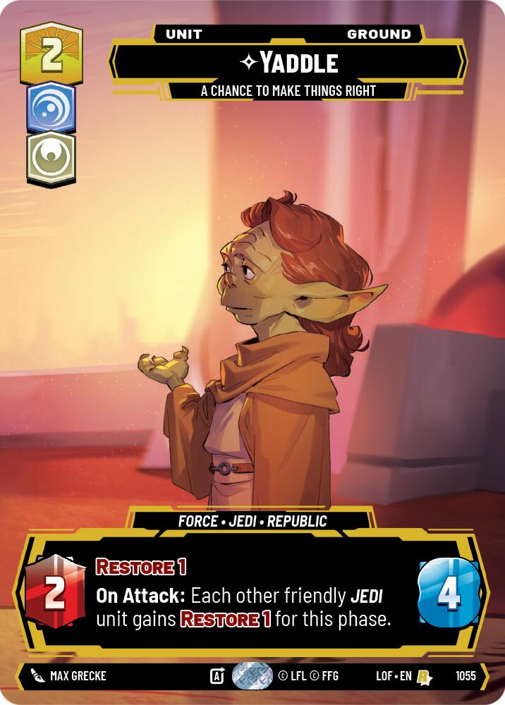 Yaddle - A Chance To Make Things Right (1055) (Prestige) (1055) [Legends of the Force] | Exor Games New Glasgow