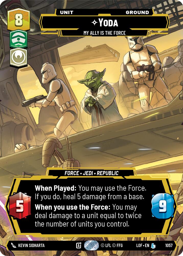 Yoda - My Ally is the Force (1057) (Prestige) (1057) [Legends of the Force] | Exor Games New Glasgow