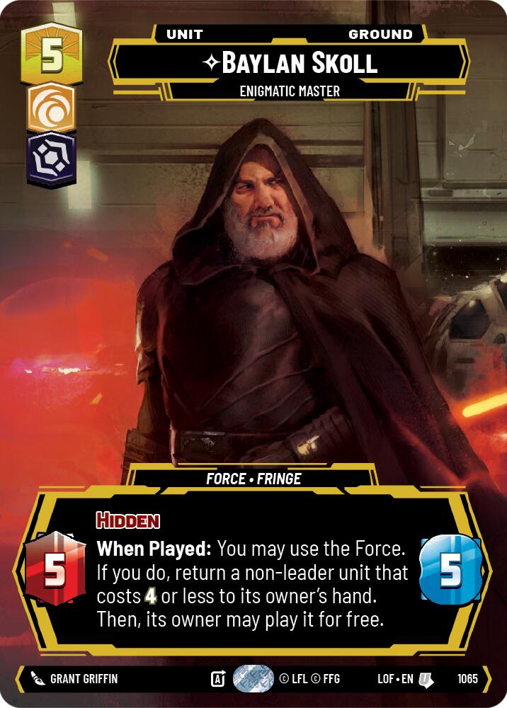 Baylan Skoll - Enigmatic Master (1065) (Prestige) (1065) [Legends of the Force] | Exor Games New Glasgow