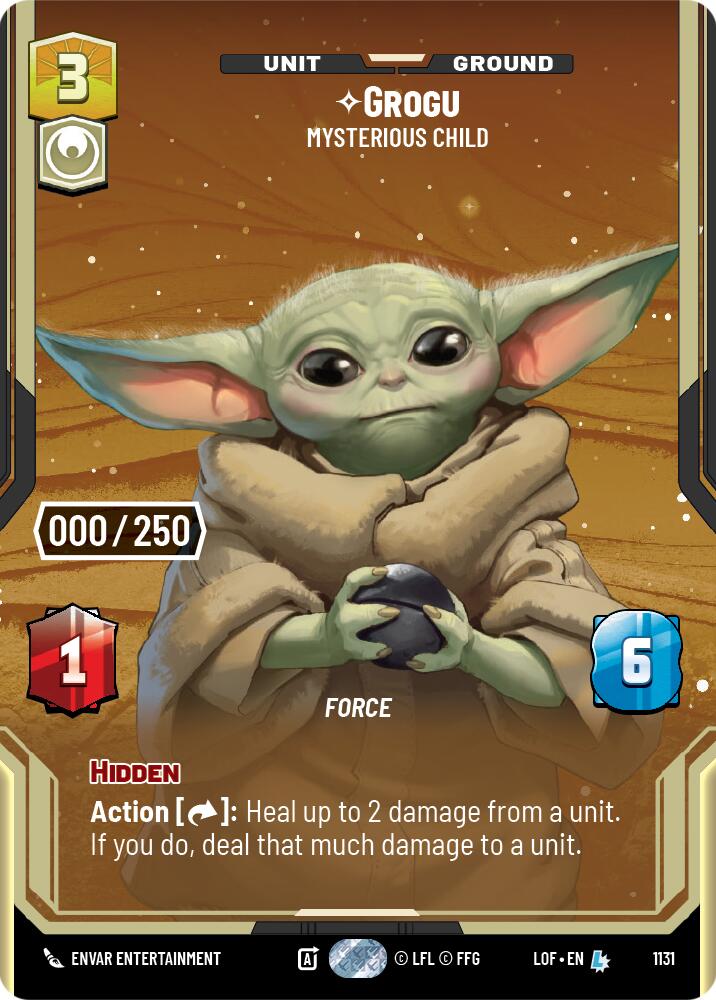 Grogu - Mysterious Child (1131) (Serialized) (1131) [Legends of the Force] | Exor Games New Glasgow
