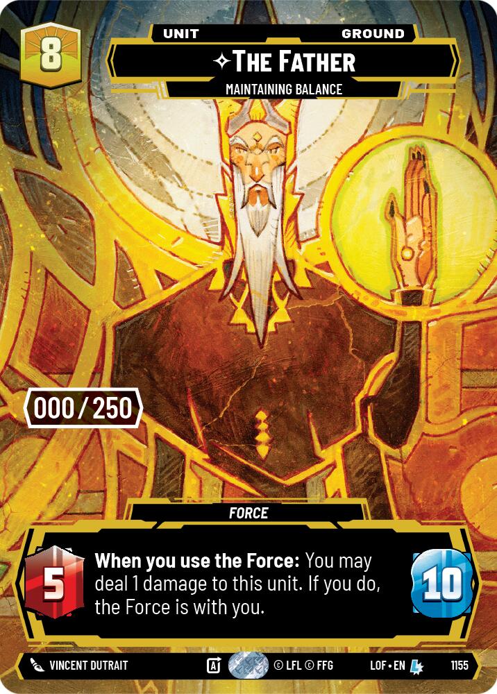 The Father - Maintaining Balance (1155) (Serialized) (1155) [Legends of the Force] | Exor Games New Glasgow
