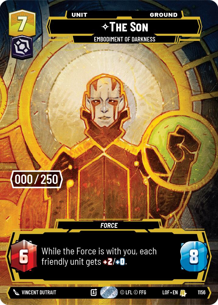The Son - Embodiment of Darkness (1156) (Serialized) (1156) [Legends of the Force] | Exor Games New Glasgow