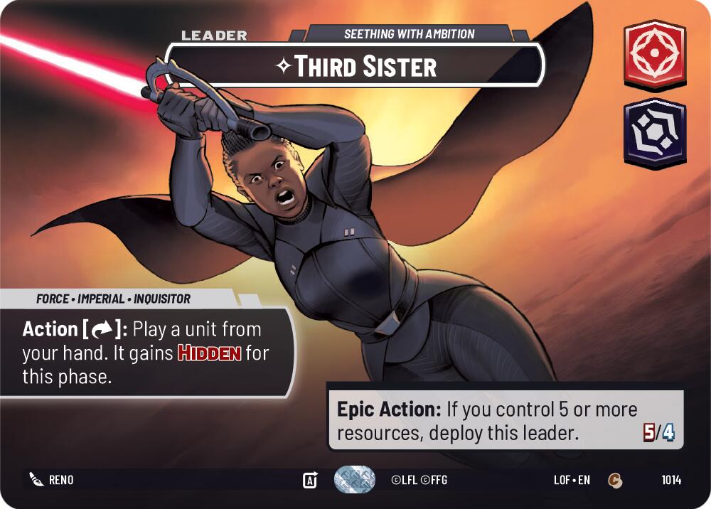 Third Sister - Seething With Ambition (1014) (Showcase) (1014) [Legends of the Force] | Exor Games New Glasgow