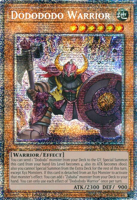 Dodododo Warrior (Starlight Rare) [DUAD-EN004] Starlight Rare | Exor Games New Glasgow