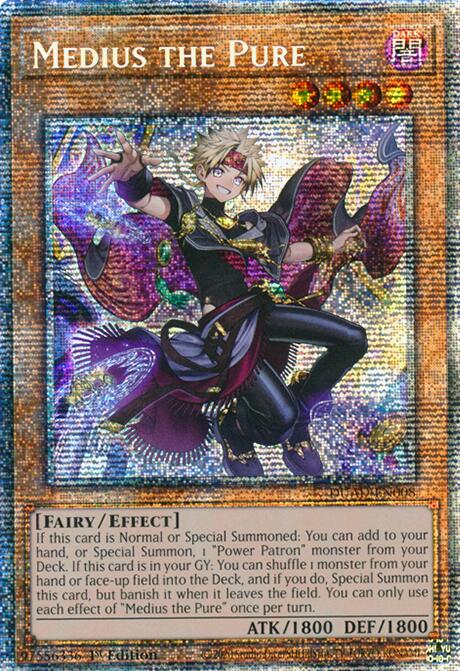 Medius the Pure (Starlight Rare) [DUAD-EN008] Starlight Rare | Exor Games New Glasgow