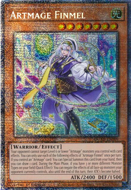 Artmage Finmel (Starlight Rare) [DUAD-EN009] Starlight Rare | Exor Games New Glasgow
